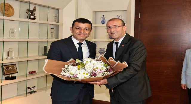 Denizli Gazeteciler Cemiyeti, Başkan Çavuşoğlunu ziyaret etti