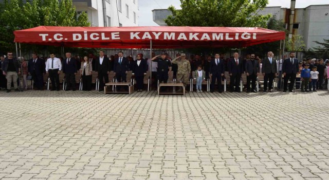Diclede 23 Nisan Ulusal Egemenlik ve Çocuk Bayramı coşkuyla kutlandı