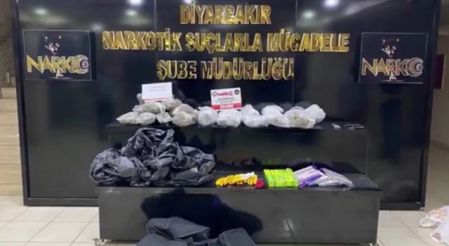 Diyarbakırda uyuşturucu tacirlerine operasyon: 17 tutuklama