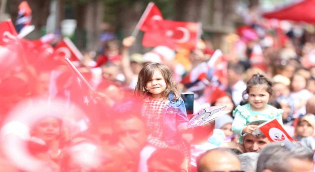 Dokuma Park, 23 Nisanda çocuklarla şenlendi