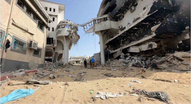 DSÖ Genel Direktörü Ghebreyesus, İsrail kuşatmasının ardından Şifa Hastanesindeki yıkımı paylaştı