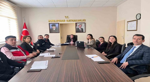 Dumlupınarda bağımlılıkla mücadele toplantısı