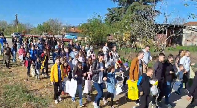 Edirnede asırlık gelenek ile çocukların yüzü gülüyor