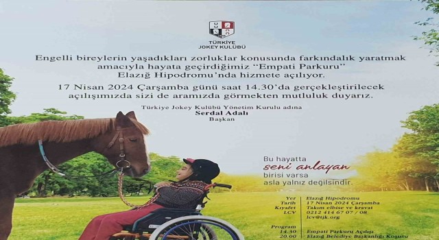 Elazığ Hipodromunda empati parkuru kuruluyor