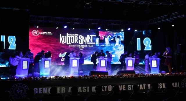 Elazığda gençler arası kültür ve sanat yarışmaları finalleri başladı