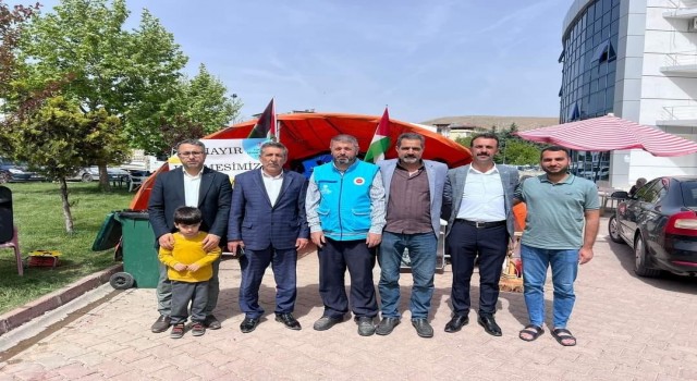 Elazığdaki kampanyada elde edilen 263 bin lira Filistine gönderildi