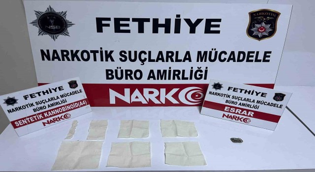 Fethiyede uyuşturucu operasyonu : 2 tutuklama