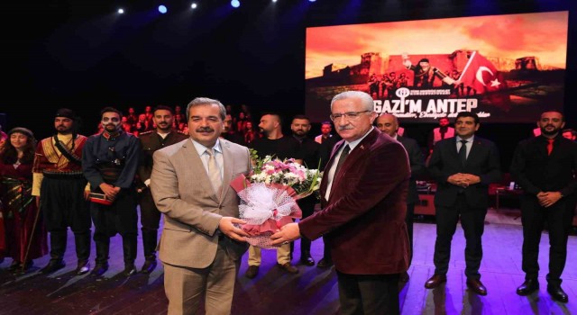Gazim Antep” konseri izleyicileri büyüledi