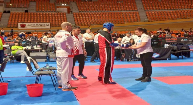 Gedizli kick boksçu Avrupa ikincisi oldu