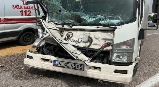Gönende trafik kazası: 1 kişi yaralandı