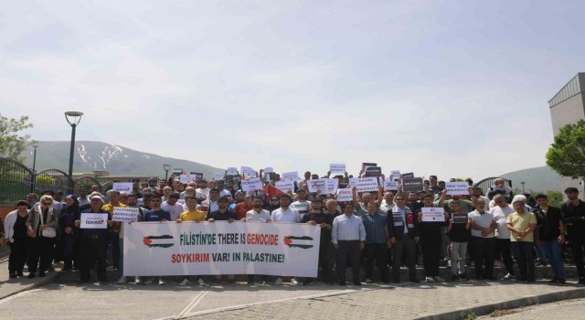 Iğdır Üniversitesi ABDdeki Üniversitelerin Gazze eylemlerine destek gösterisi yaptı