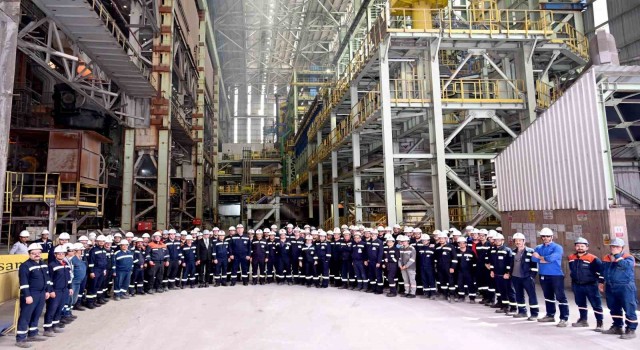 İsdemir, Vakum Altında Gaz Giderme Tesisini törenle devreye aldı
