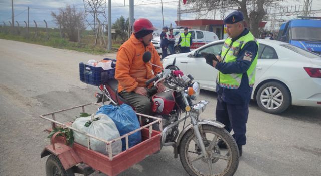 Jandarmadan Trafik Denetimi