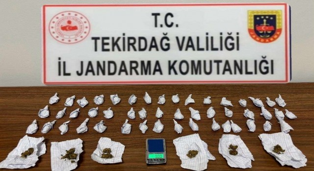 Jandarmadan uyuşturucuya geçit yok: 9 gözaltı