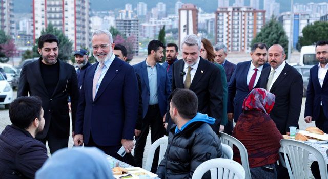 Kahramanmaraş’ın Yeni Başkanı Vatandaşlarla İftar Yaptı