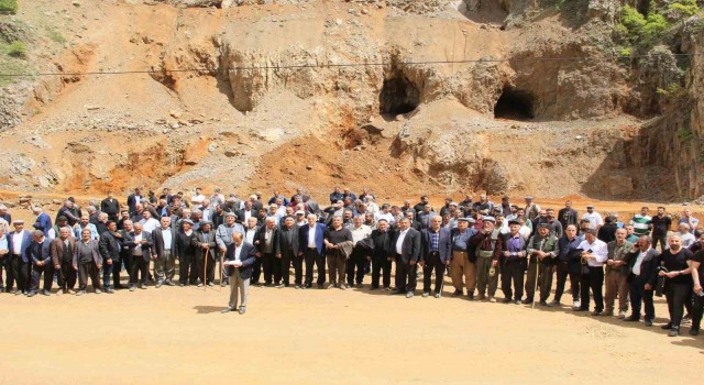 Kavaklı köyü sakinleri “madenlere” karşı eylem başlattı