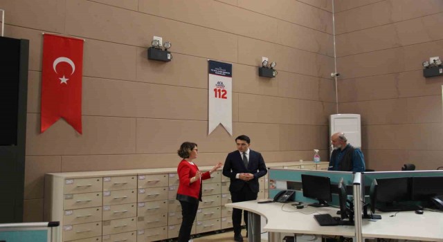 Kaymakam çalışmaları yerinde inceledi