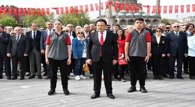 Kayseride 23 Nisan Ulusal Egemenlik ve Çocuk Bayramı kutlandı