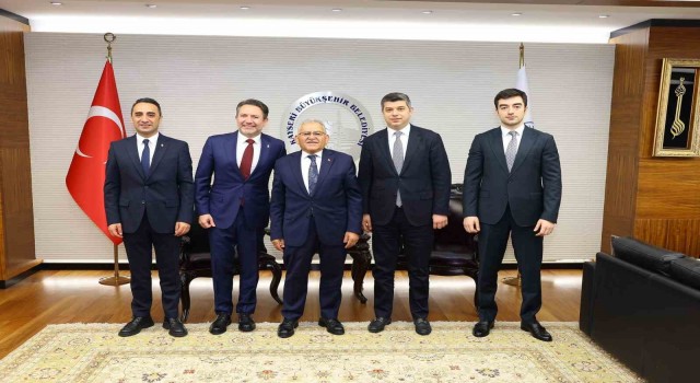 Kayserigazdan Başkan Büyükkılıça hayırlı olsun ziyareti