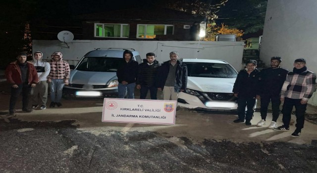 Kırklarelide bir ayda 352 düzensiz göçmen yakalandı