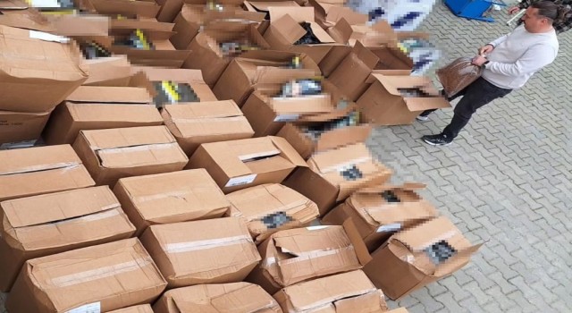 Kırklarelinde kaçakçılık operasyonu: 347 bin 340 makaron ele geçirildi