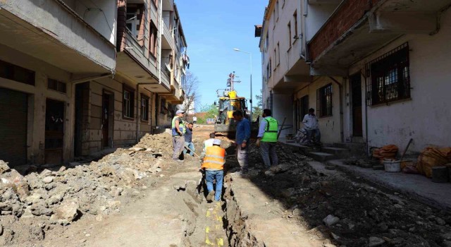 Kumruda doğalgaz kullanımı başladı