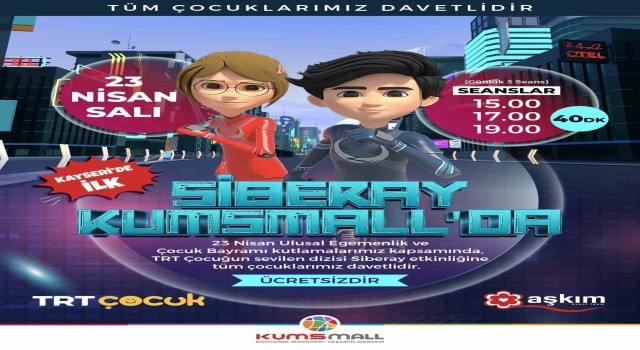 KUMSMALLdam çocuklara özel 23 Nisan hediyesi