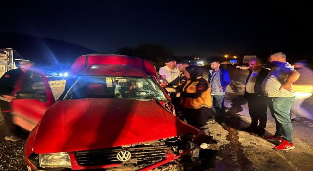 Malatyada trafik kazası: 2 yaralı