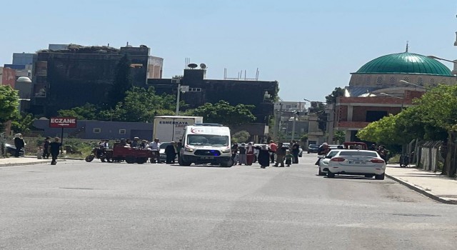 Mardinde otomobil ile motosiklet çarpıştı: 1 yaralı