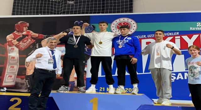 Merama iki madalya da Antalyadan geldi