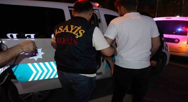 Mersinde 37 ekiple eş zamanlı asayiş uygulaması