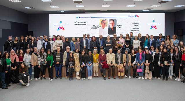Mersin'de Edebiyat Buluşması: Gülsoy ve Tunç "Yıldız Saati"ni Konuştu