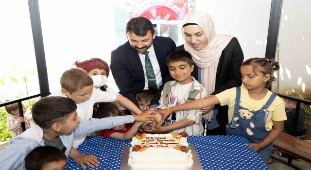 Mersinde onkoloji tedavisi gören çocuklar için 23 Nisan etkinliği düzenlendi