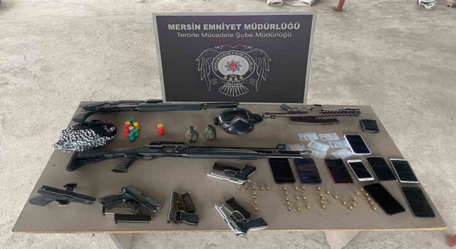 Mersinde organize suç çetesi çökertildi: 6 gözaltı