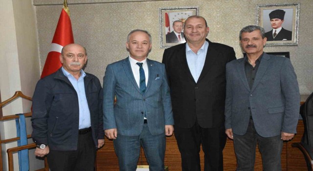 MHP İl Başkanı Tunçtan Başkan Göksele ziyaret