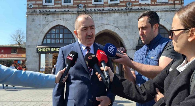 Mısır Çarşısında Ramazan Bayramı öncesi denetim