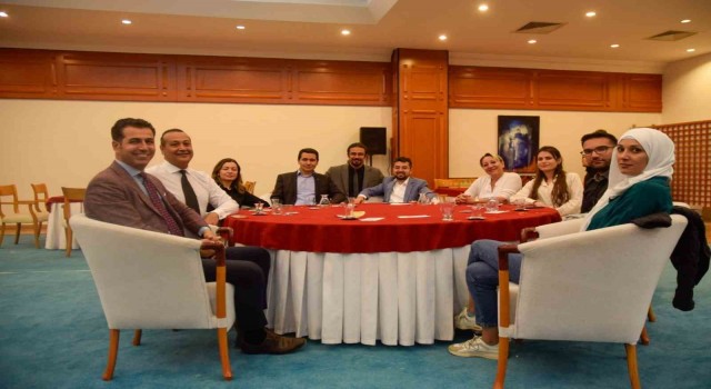 MSKÜ Rektörü Kaçar Filistinli öğrencilerle iftarda buluştu