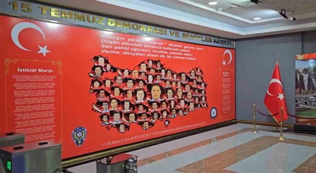 Müdür Şekeroğlu “15 Temmuz Demokrasi ve Şehitler Köşesi” oluşturdu
