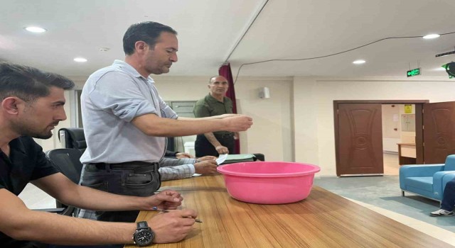 Muradiyede TYP kuraları çekildi