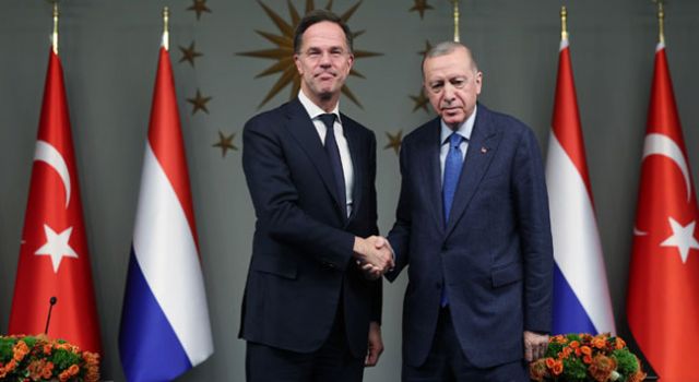 NATO Genel Sekreterliğine Aday Olan Rutte, Erdoğan ile Görüştü