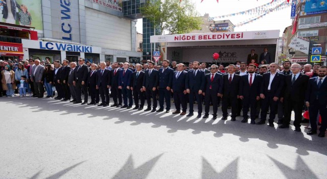 Niğdede 23 Nisan Ulusal Egemenlik ve Çocuk Bayramı kutlandı