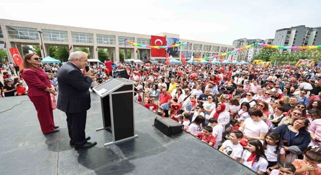 Nilüferde 23 Nisan Bayramı coşkusu doyasıya yaşandı