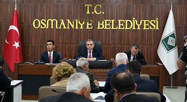 Osmaniye Belediyesi Meclisinin Yeni Dönem İlk Toplantısı Yapıldı