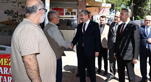 Osmaniye Valisi Dr. Erdinç Yılmaz, Esnaf Ziyaretlerinde Bulundu