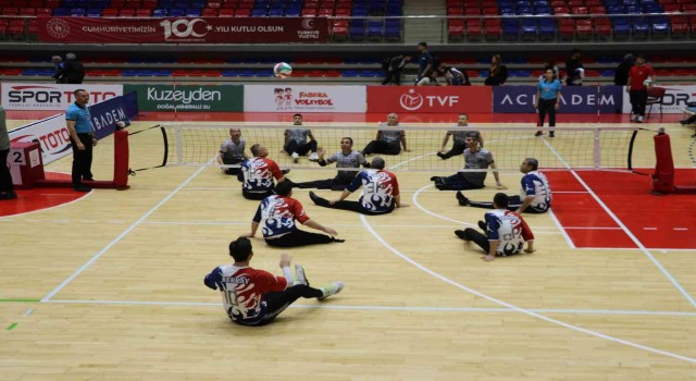 Oturarak Voleybol 1. Lig müsabakaları Karabükte başladı