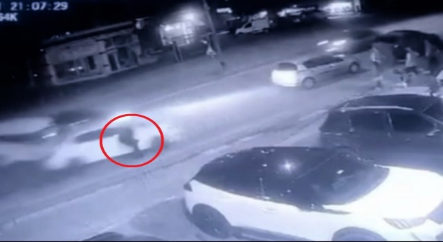 (Özel) Bursada akıl almaz kaza...Kıl payı böyle kurtuldu