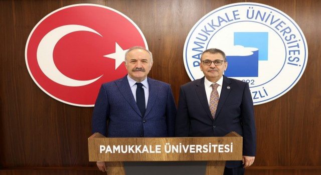 PAÜ, MGK Genel Sekreteri Seyfullah Hacımüftüoğlunu ağırladı