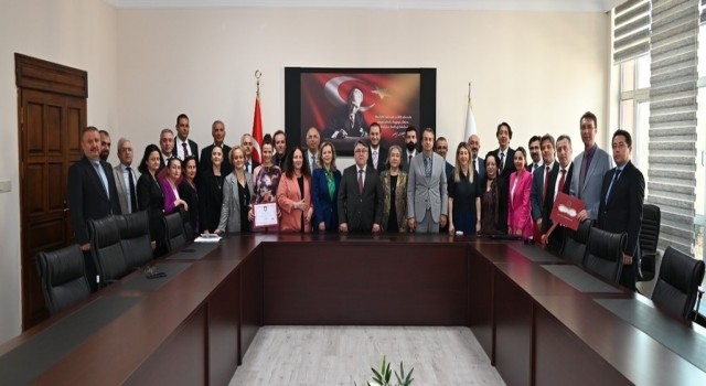 Rektör Özölçerden sıfır atık teşekkürü