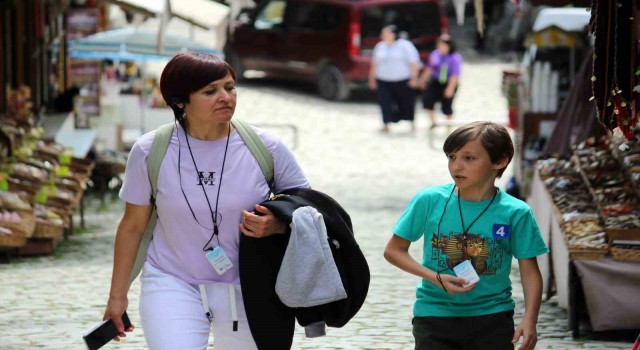 Rus kafile 3 ay aradan sonra yeniden Safranboluda