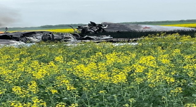 Rusyada Tu-22M3 bombardıman uçağı düştü